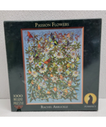 Purrfect 1000 Piece Puzzle Passion Flowers Rachel Arbuckle Celtic Collec... - £18.67 GBP