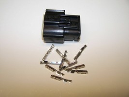 Harley 12-pin Black Female Molex MX150 Ford Harley 20-16 AWG - $221.32 MXN