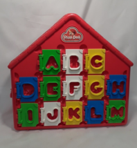 Vintage Play-Doh Bright Starters Schoolhouse Playset 1989, Alphabet Mold Opens, - £26.48 GBP