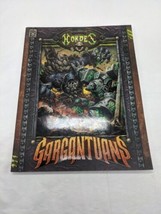 Privateer Press Hordes Gargantuans Expansion Rulebook - $10.69