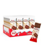 Ferrero Kinder Country - 40 Single Milk-Chocolate Bars - $54.26 CAD