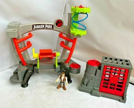 2012  Imaginext Jurassic Park  Action Figure Playset Cage Clean Fisher Price - £27.65 GBP