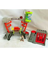 2012  Imaginext Jurassic Park  Action Figure Playset Cage Clean Fisher P... - £27.25 GBP