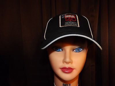 NRA 140 Years Of Freedom Hat Cap Adjustable National Rifle Association B... - $9.95