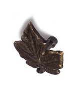 2&quot; Vintage Maple Leaf Cabinet Drawer Pulls Knob, Solid Brass Cupboard Ha... - $47.86 CAD+