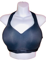 Womens Under Armour Sports Bra Sz XL Black Fitted Adjustable Straps Unde... - £16.30 GBP