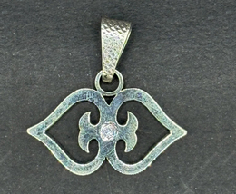 Sterling Silver Pendant w/ Asase Ye Dura Symbol - $120.00