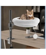 Cat Desk Bed, 360°Rotating &amp; Adjustable Cat Bed for Desk New Open Box - $24.74