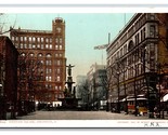 Fountain Square Street View Cincinnati OH UNP Detroit Publishing WB Post... - $2.92