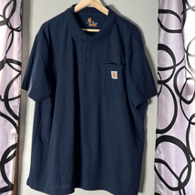 Carhartt original fit extra large short sleeve polo top - £14.60 GBP