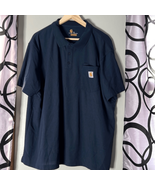 Carhartt original fit extra large short sleeve polo top - $18.62