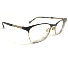 Tura Eyeglasses Frames R580 BLK Rose Gold Pink Tortoise Black Cat Eye 51... - £29.69 GBP