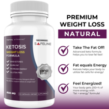Safeline Keto Diet Pills Ultra Keto Fat Burner BHB Ketones Advanced Weig... - £19.16 GBP