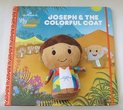 Hallmark Itty Bittys Storybook Joseph & The Colorful Coat Book w/Plush  - $19.95