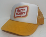 Vintage Oscar Mayer Hotdogs Hat Trucker Hat BBQ  snapback Gold Summer Ca... - £11.11 GBP