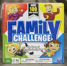 Family Challenge The Game Of Frantic Family Fun Spin Master - £9.72 GBP