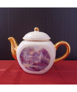 Vintage Thomas Kinkade “Home is Where the Heart Is” II Teapot Teleflora ... - €10,31 EUR