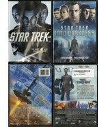 STAR TREK &amp; STAR TREK INTO DARKNESS 2 DVDS CHRIS PINE LEONARD NIMOY VIDE... - $12.95