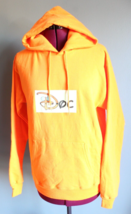 Hanes Ecosmart Women&#39;s Doc Orange Long Sleeve Hoodie ~S~ RN15763 - £11.02 GBP