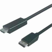VisionTek DisplayPort to HDMI 2.0 Cable - Connects to HDMI Display, TV, or Proje - £32.86 GBP
