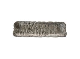 Vintage Arthur Court 1986 Elephant Oblong Serving Tray Platter Large 19” - $28.71