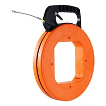 Fish Tape Wire Cable Line Puller 100ft 1/16in Fiberglass High Plastic Case - $74.99