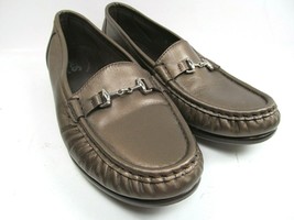 SAS Loafers Bronze Moc Toe Horsebit Womens Size US 8 N - £14.92 GBP
