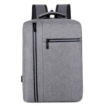 Men&#39;s Backpack With USB Charging Bag Waterproof OxCloth Rucksack Male Business T - £51.00 GBP