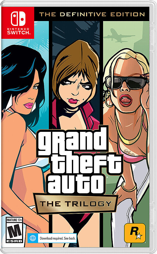Grand Theft Auto: The Trilogy The Definitive Edition - Nintendo Switch, Ninte...