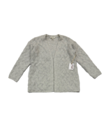 New Jessica Simpson Women&#39;s Long Sleeve Open Front Sweater Cardigan Grey... - $54.14 CAD