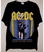 AC/DC Concert Tour T Shirt Vintage 2010 Who Made Who Leidseplein Presse ... - $226.36 CAD