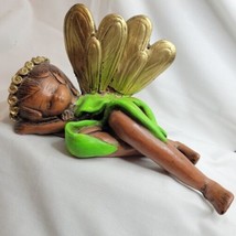 Sleeping Fairy Figure Candle Holder Succulent Planter Fairycore Cottagecore  - £14.60 GBP