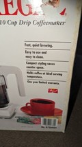 VINTAGE Regal K7564GY 4-10 Cup Drip CoffeeMaker - NEW OLD STOCK NEVER OP... - $69.29