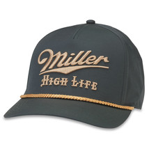 Miller High Life Embroidered Logo Traveler Adjustable Hat Green - $41.98