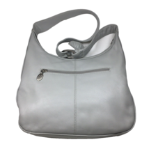 Stone Mountain Shoulder Bag Purse Gray and Silver Tone Hardware - £18.83 GBP