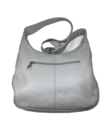 Stone Mountain Shoulder Bag Purse Gray and Silver Tone Hardware - £18.74 GBP