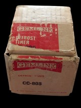 NOS Vintage Gemline CC808 Refrigerator Universal Defrost Timer 125/250V ... - €20,97 EUR