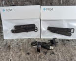 Fitbit Alta HR Activity Tracker Model FB408 Silver + 2 New Sets Small Ba... - $21.99