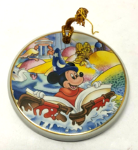 Disney Animated Classics FANTASIA Porcelain Metallion Ornament - £3.92 GBP