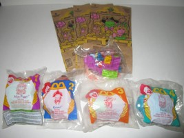 McDonald&#39;s 1995 Muppets Tub Toy Figures ~ Complete set of 4 + Extras NEW - £15.72 GBP