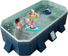Foldable Pool, Non-Inflatable Kids&#39; and Adults&#39; Outdoor Swimming Pool  (... - $497.21