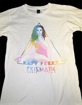Katy Perry Prismatic World Tour 2014 White Graphic Concert T-Shirt Adult Small image 3