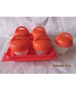 5 Egglettes Egg Cookers - Hard Boiled Eggs Without the Shell Used - $10.97 CAD