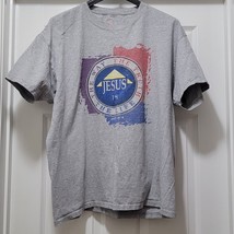 Vintage Jesus Is The Way The Truth and The Life John 14:6 Gray T-Shirt M... - $20.66