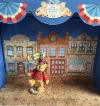 LANNY CT005 Cherished Teddies Figurine w/ Display Box 5th Anniv. Membearship &#39;98 - £6.23 GBP