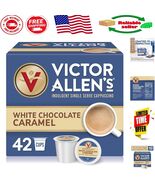 Victor Allen 42 Count White Chocolate Caramel Cappuccino K-Cups for Keurig - $68.28 CAD