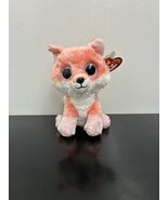 - Vixen ~ 2025 Ty Beanie Boo~ 6 Inch Peach Fox~ MWMT~ - $8.59