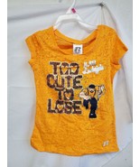 NAU NORTHERN ARIZONA &quot;TOO CUTE TO LOSE&quot; GIRLS T-SHIRT ASSORTED SIZES #408 - $10.95 CAD