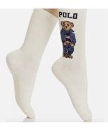 Polo Ralph Lauren Americana Bear Socks Ivory Size: SIZE: 9-11   NWT - $23.00