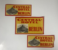 Set 3 Central Hotel Berlin Stickers - $269.81 MXN